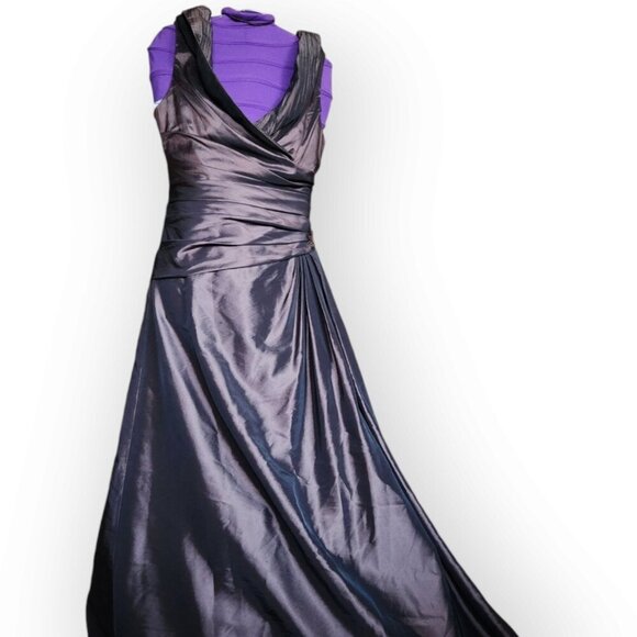 DAVIDS BRIDAL WOMENS SIZE SMALL WEDDING BRIDES MAID DRESS - Picture 4 of 16